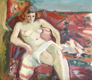 Iosif Iser, Nud in interior (Custom)