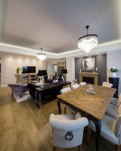 Decor retro in ambient contemporan