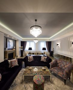 Decor retro in ambient contemporan