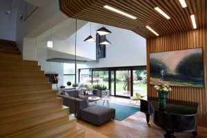 Design contemporan tonic cu texturi naturale