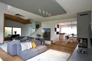 Design contemporan tonic cu texturi naturale