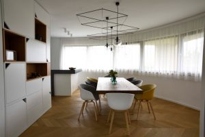 Design contemporan tonic cu texturi naturale